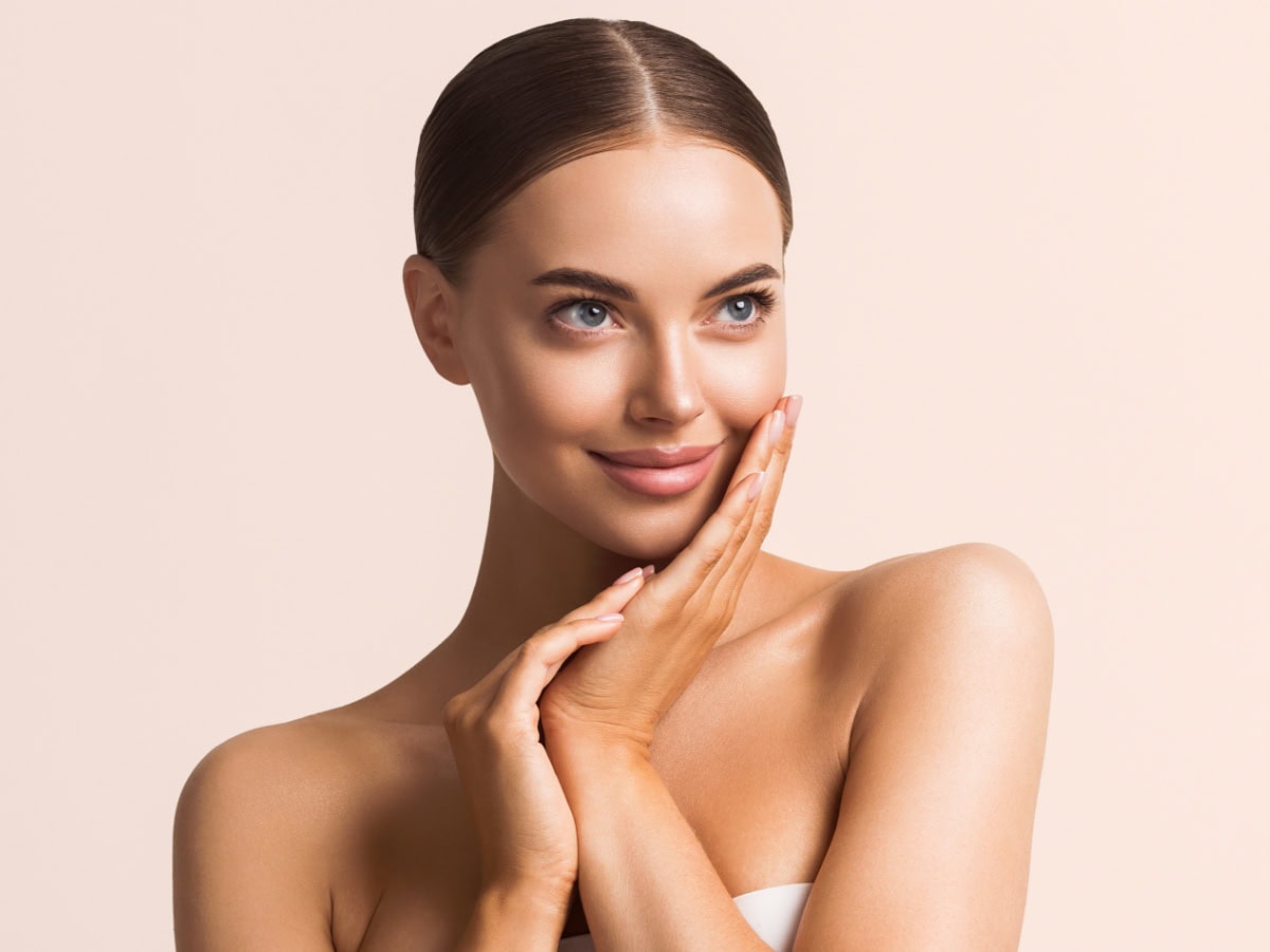 Female model posing