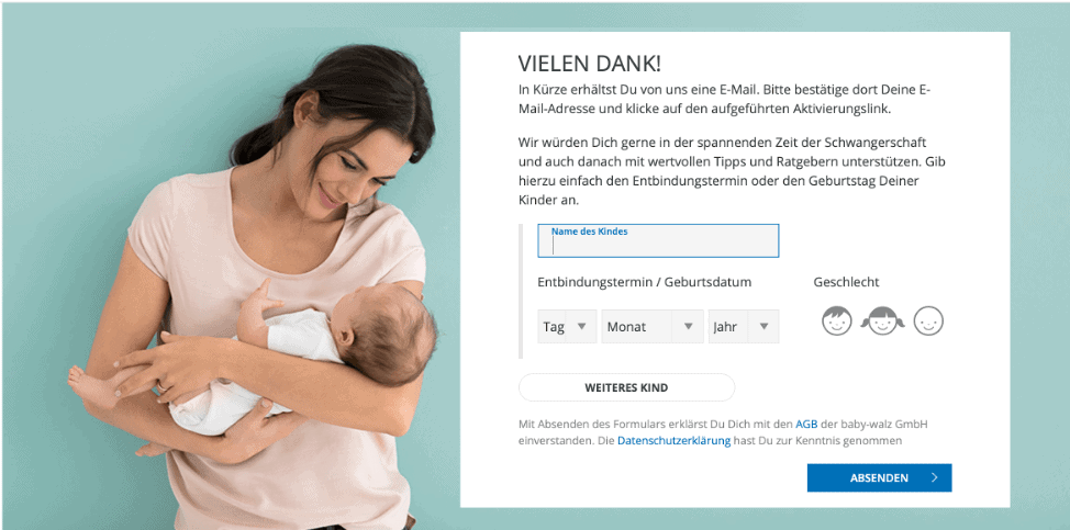 Zero Party Data Registration