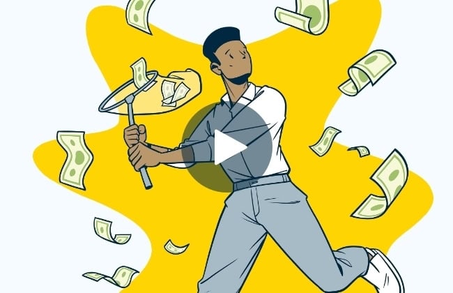 thumbnail of illustration catching revenue