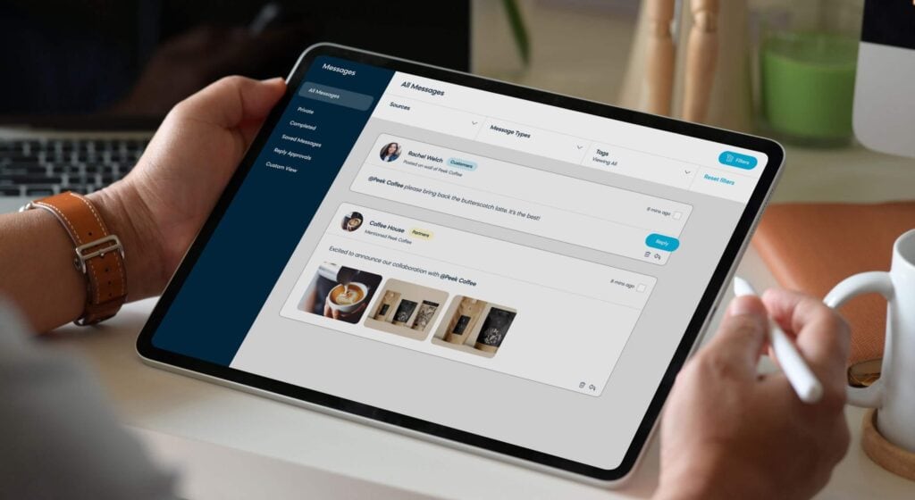 Marketer engaging with members as part of ecommerce community management