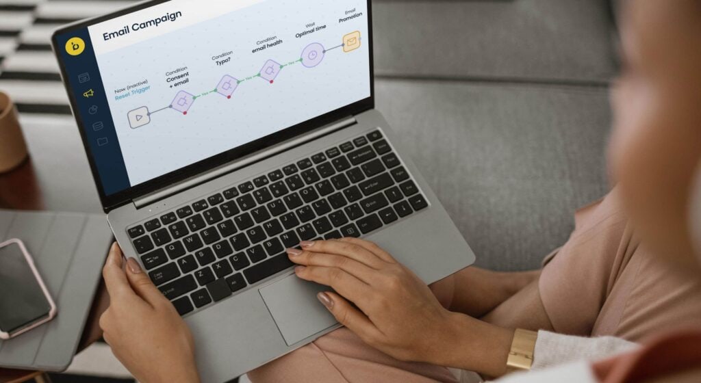 Example of a batch campaign in Bloomreach Engagement for an email campaign