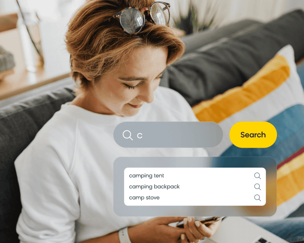 Understanding customer intent with AI search