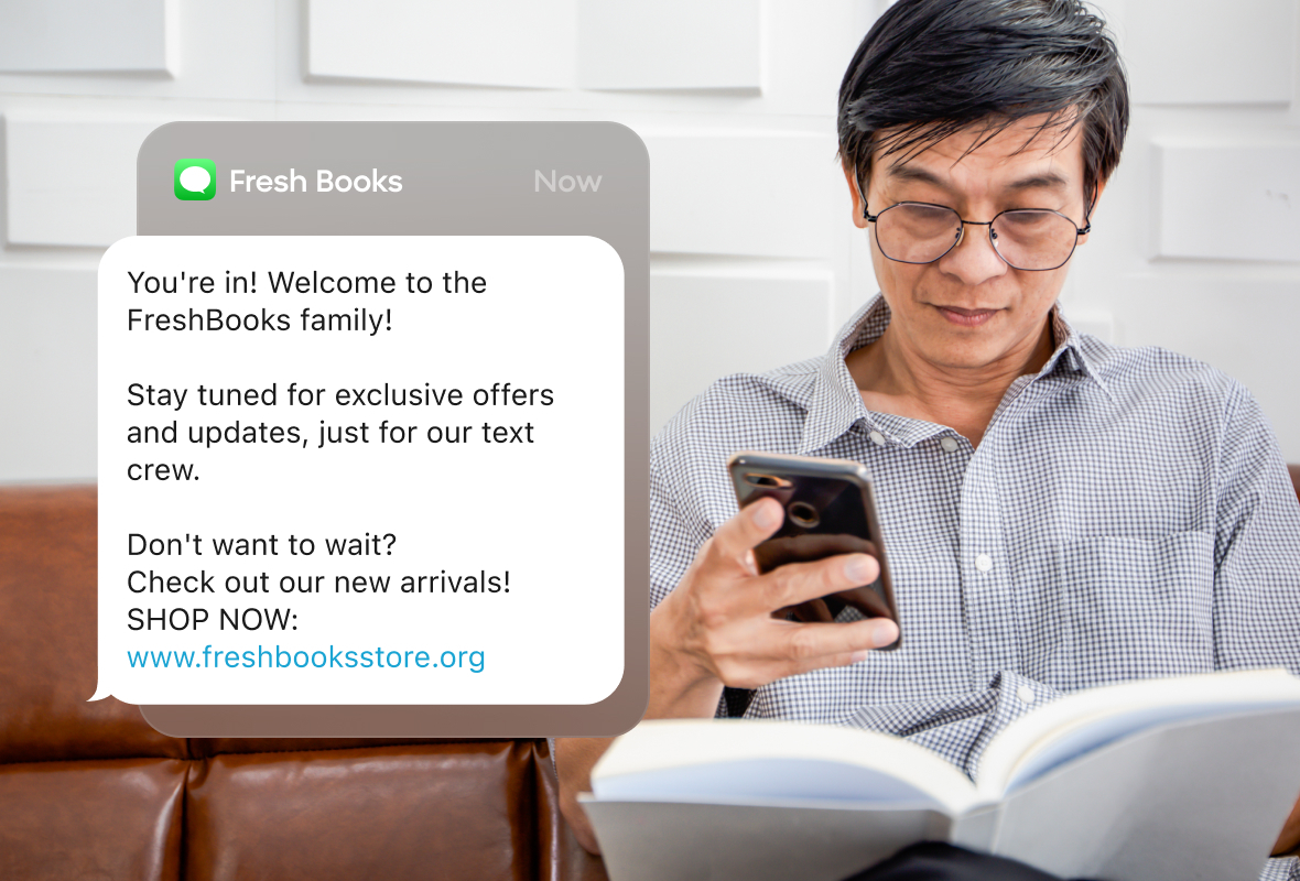 Plug and Play Welcome SMS campaign with Bloomreach Engagement